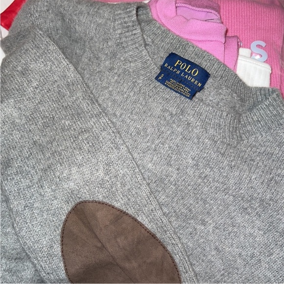 Polo Ralph Lauren Wool Cashmere Elbow Patch Sweater Dress, size small - Picture 6 of 7